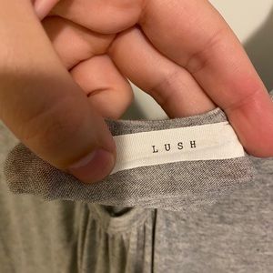 Grey Short Sleeve Top